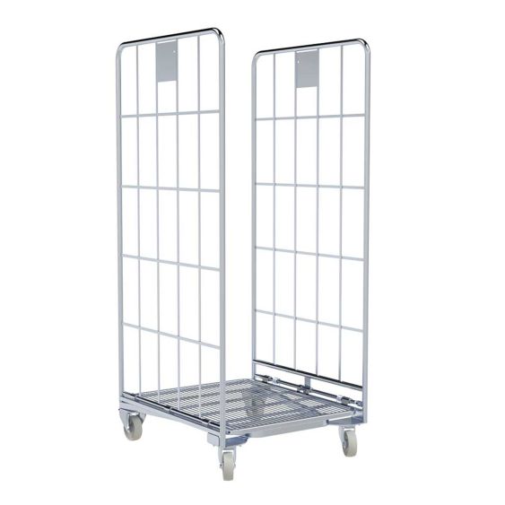 Nestbare Rolcontainer Ergo 1460 Metaal 2-zijdig