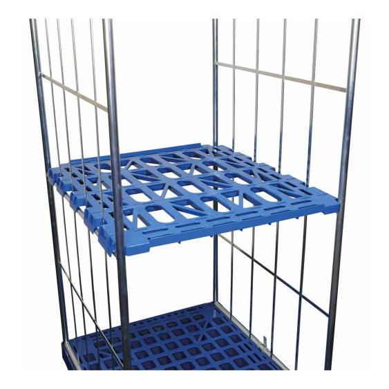 Kunststof Legbord voor 2- en 3-zijdige Rolcontainer ADB of Nestbare Rolcontainer Ergo 1460 S