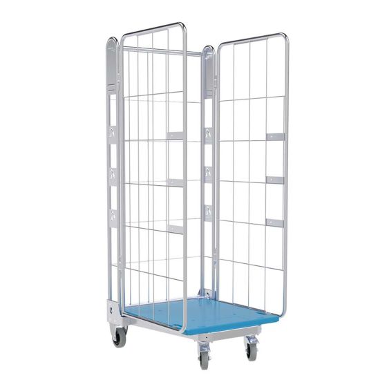 Nestbare Rolcontainer 1630 Metaal 3-zijdig