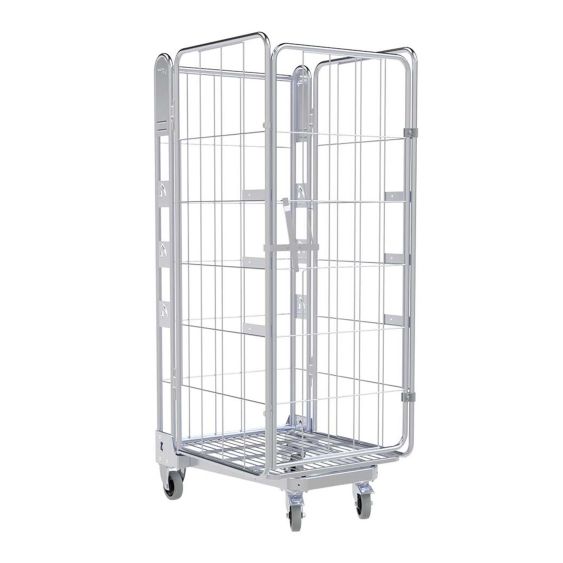 Nestbare Rolcontainer 1630 Metaal 4-zijdig