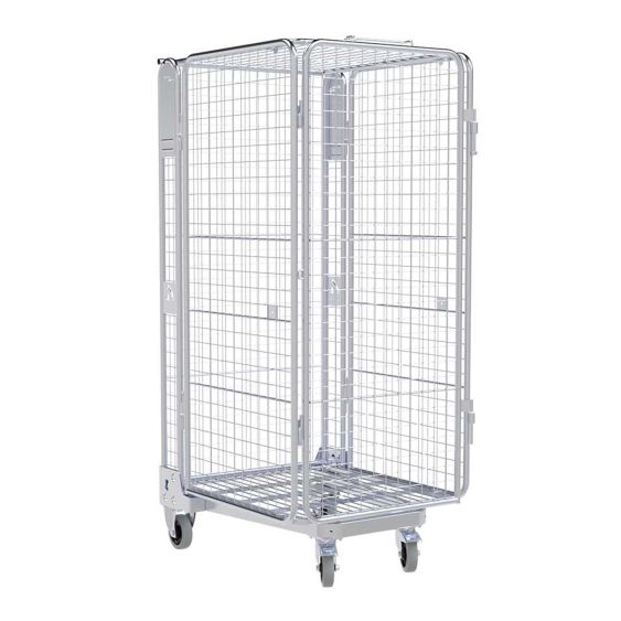 Nestbare Rolcontainer ADB 1450 Metaal 5-zijdig