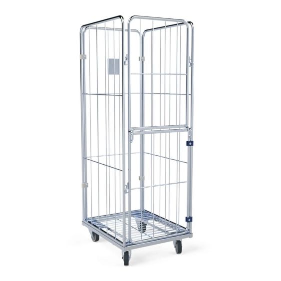 Rolcontainer 4 Hekken Waskar 400 kg 600x720x1730 mm