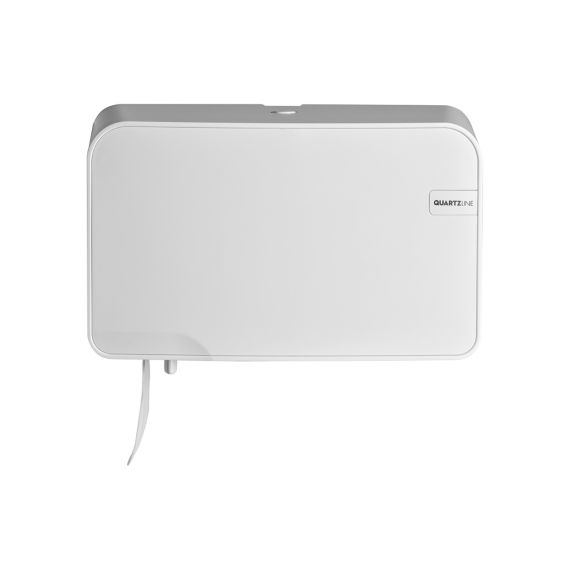 Dispenser Euro White Quartz Coreless duo toiletrolhouder