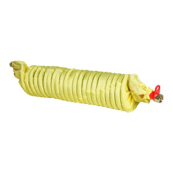 Beschermhoes voor luchtspiraal geel