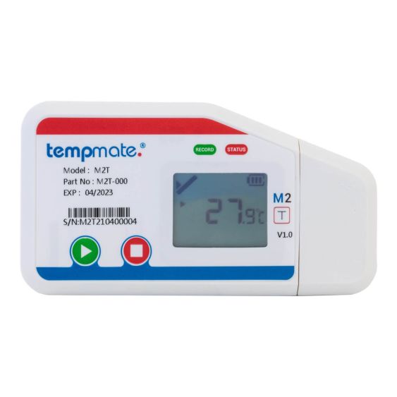Datalogger Tempmate M2 Temperatuur/Relatieve vochtigheid