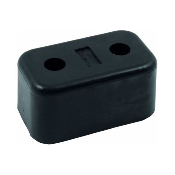 Stootblok 2 gaten,165 x 95 x 80 mm / H -H 85 mm