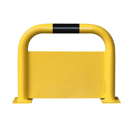 Beschermbeugel Gesloten 600x750 mm Geel/Zwart Gecoat