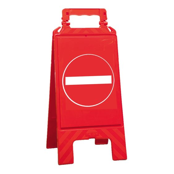 Waarschuwingsbord rood verboden