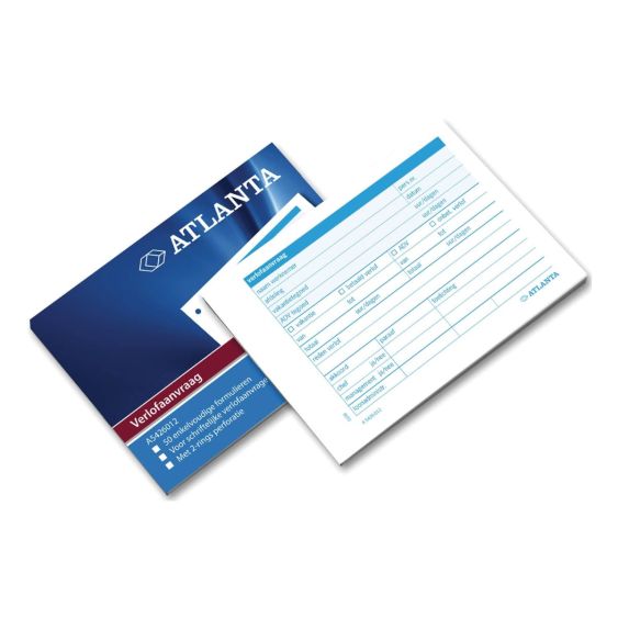 Atlanta verlofaanvraagbon A6 enkelvoud - 50 vel