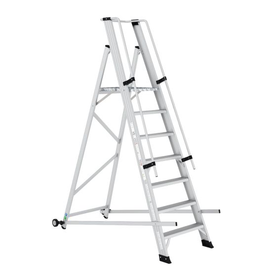 Wixor Opvouwbare Magazijntrap - 7 treden