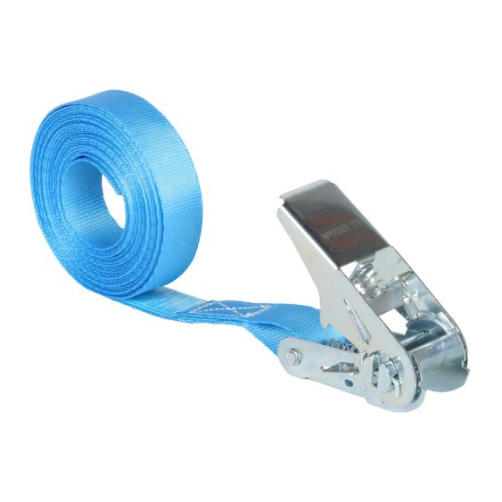 Eindloze Spanband 25 mm 0,8 ton 8M Blauw