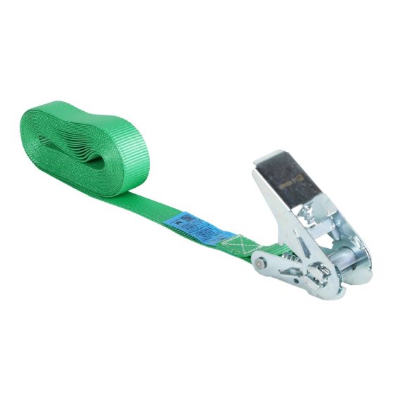 Eindloze Spanband 25 mm 0,8 ton 10M Groen