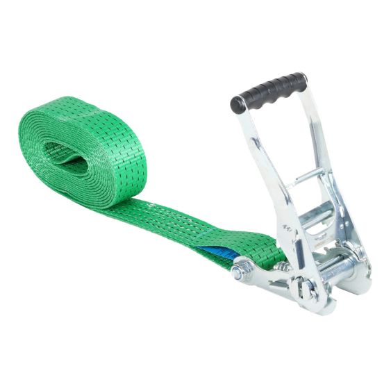 Eindloze Spanband 50 mm 5 ton 1M Groen