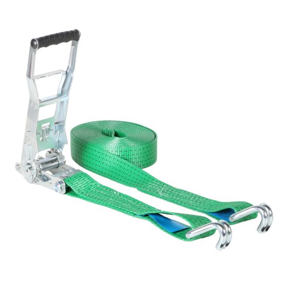 Spanband 50 mm 5 ton 9M Groen ERGO (trek-)ratel