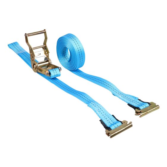 Spanband 35 mm 2 ton 3M Blauw met Sleufgatfitting