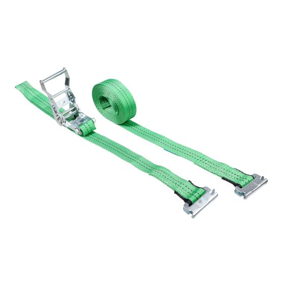 Spanband 35 mm 2 ton 7M Groen met Sleufgatfitting