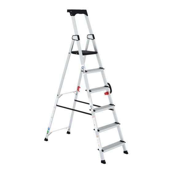 Wixor Trap Handyman Enkel Oploopbaar - 6 treden