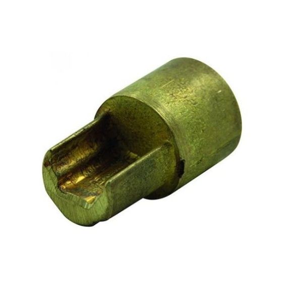 Adapter onder vierkantaansluiting (halve maan)