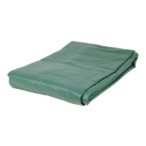 Afdekzeil PVC voor Container Groen 3,5x5 meter 600 gr/m²