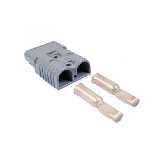 Anderson Power stekker 24-36V 2-polig met verzilverde koperen contacten