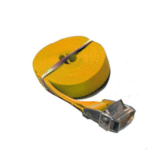 Bagagegordel 35 mm. 1M Geel