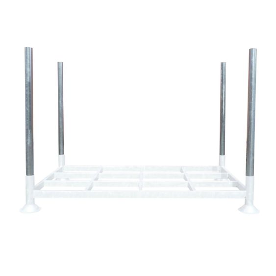 Stapelrek buis 120 cm - thermisch verzinkt staal