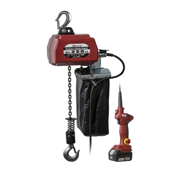 Batterij Kettingtakel 0,25 ton 10 meter