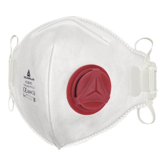 Halfgelaatsmasker Wegwerp Deltaplus M1302VBC FFP3