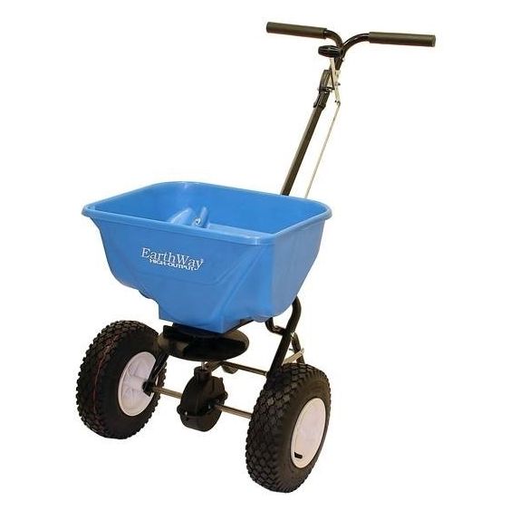 Earthway zoutstrooier met 30 liter inhoud - strooiwagen 