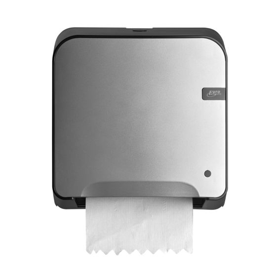 Handdoekdispenser Euro Silver Quartz Mini Matic XL