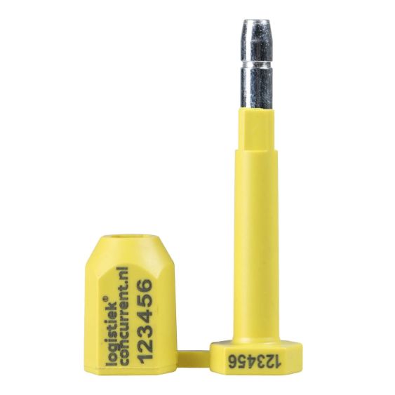 Containerzegel BS30 met opdruk - Geel NL