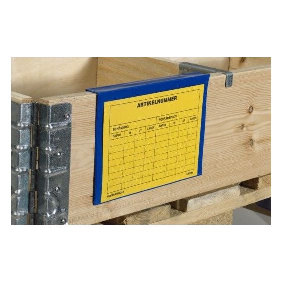 Kaarthouder A4 voor opzetrand