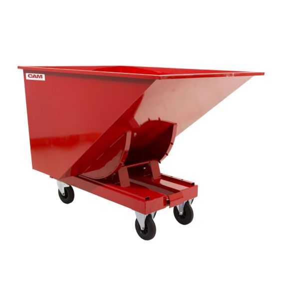 Kantelbak 520 liter rubber wielen