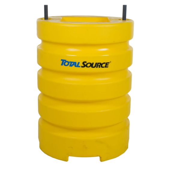 Kolombeschermer Kunststof voor Palen van 400x400 mm