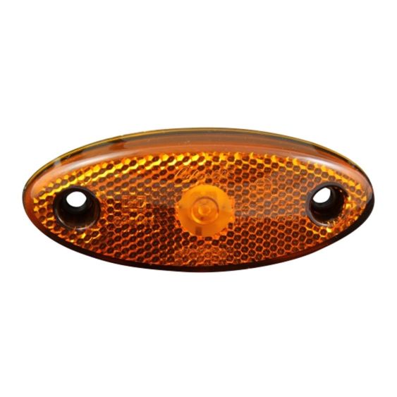 LED Markeringslamp Oranje 12/24 Volt