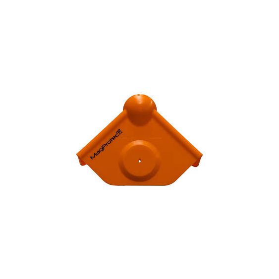 MagProtect oranje hoekbeschermer, vlak model zonder magneet