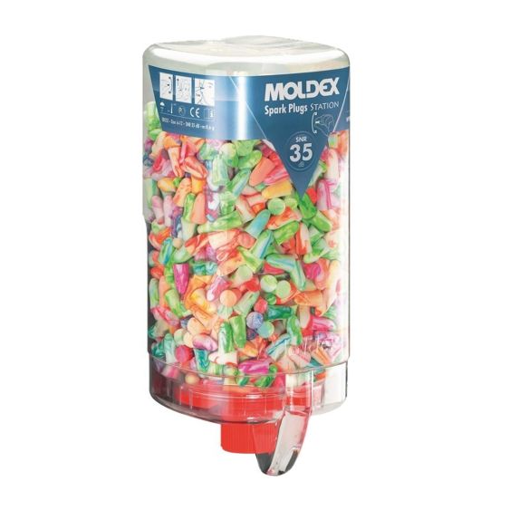Dispenser met oordoppen Moldex 7850 Spark Plugs