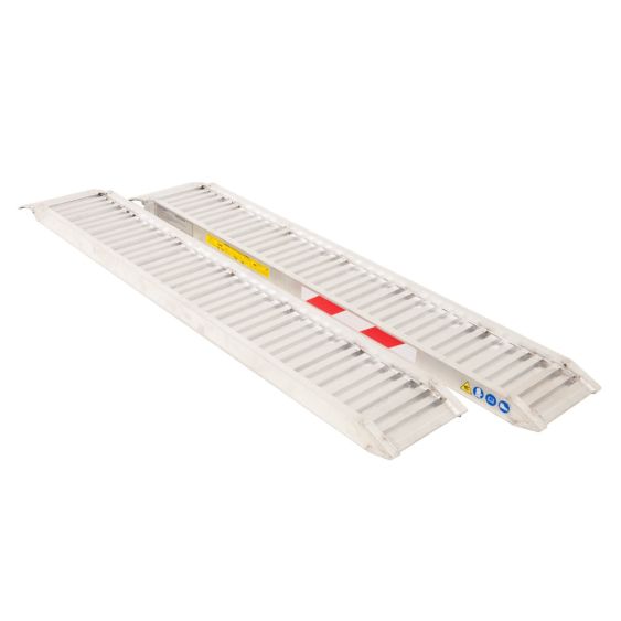 Aluminium Oprijplaten 4000x400 mm 4580 kg Set