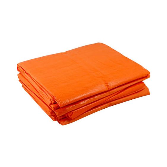 Dekkleed PE 6 x 8 meter ECO 100 gr/m² - oranje