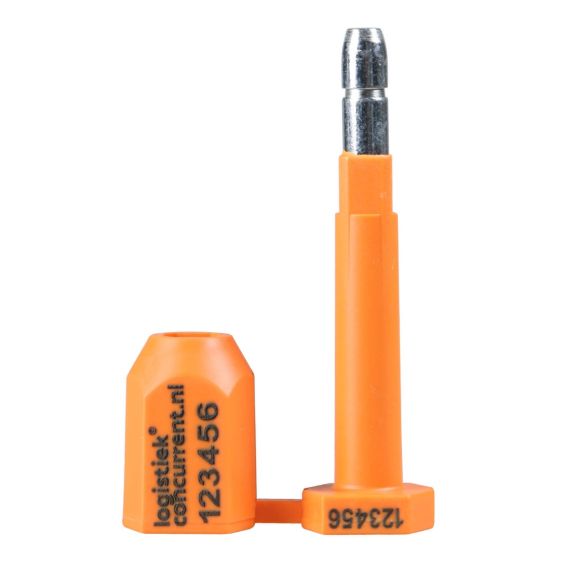 Containerzegel BS30 met opdruk - Oranje NL