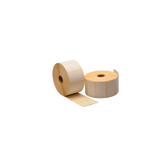 Zebra compatible etiket 51 x 25 mm wit 2580 eti/rol kern 25 mm
