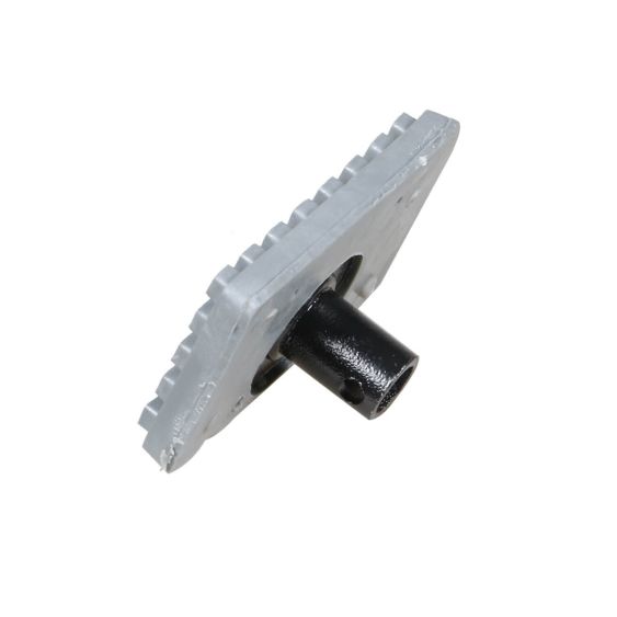 Rubber voet 104x66 mm met Ø20 mm bevestiging voor cargokeeper