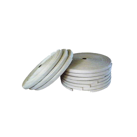 Singelband 25 mm. katoen/PP Ecru (rol 50 meter)