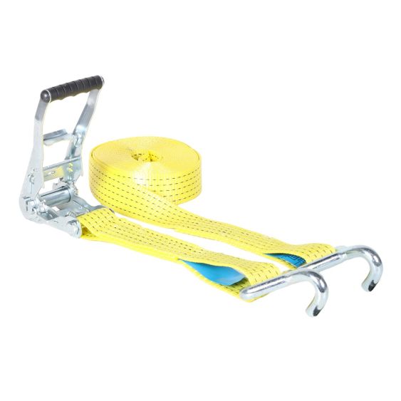 Spanband 50 mm 5 ton Vingerhaak 3M Geel