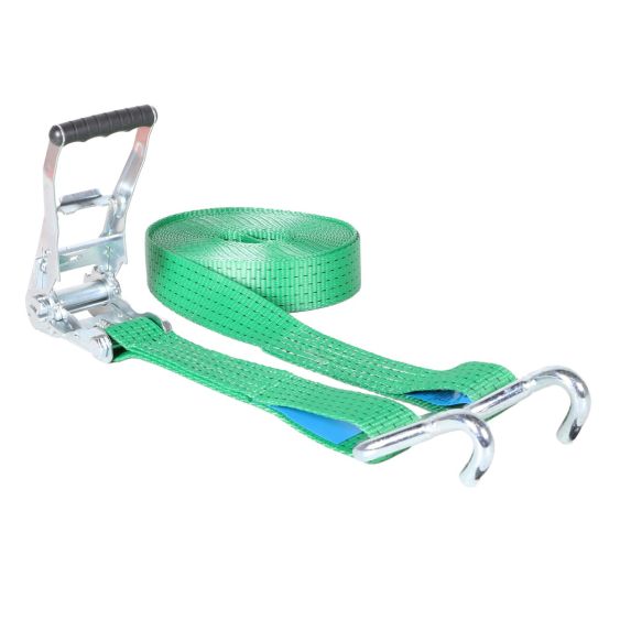 Spanband 50 mm 5 ton Vingerhaak 3M Groen