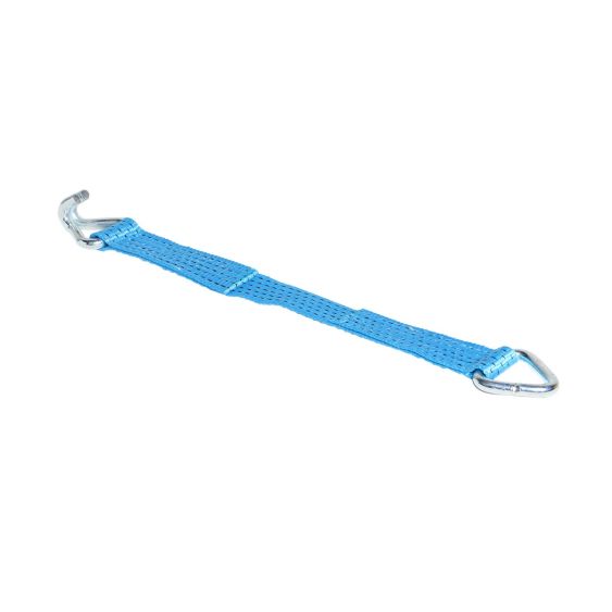 Spanbandverlenger 50 mm 5 ton 60 cm Blauw