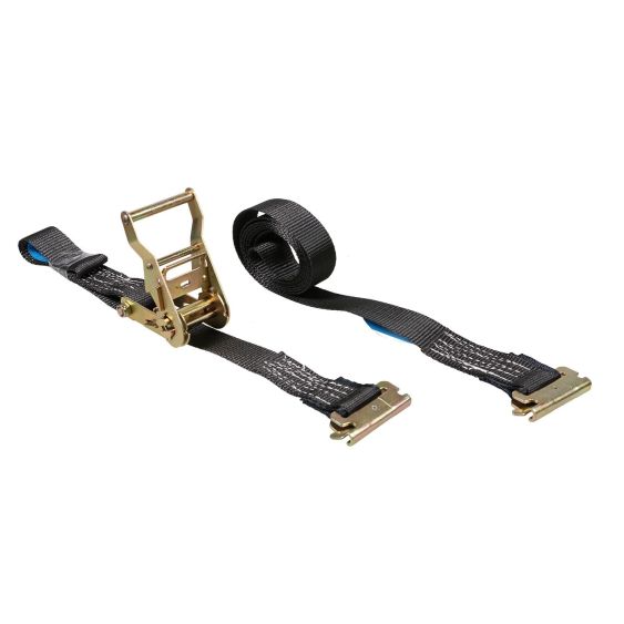 Spanband 35 mm 2 ton 5M Zwart met Sleufgatfitting