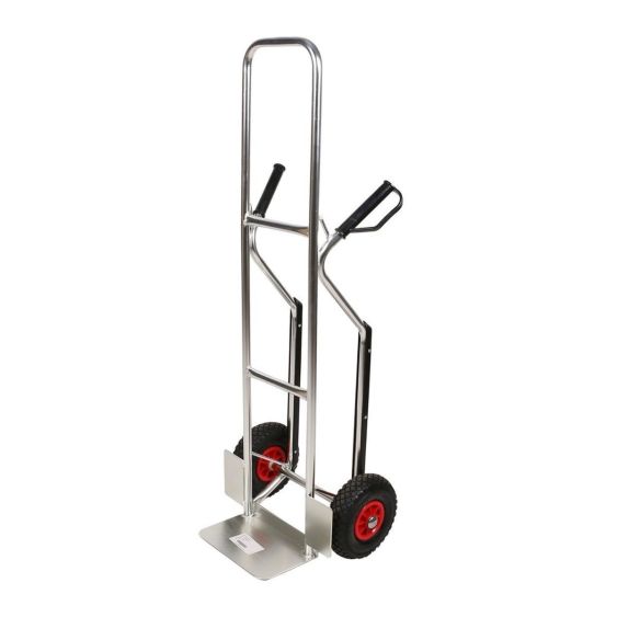 Aluminium steekwagen Hummer H140 cm Luchtbanden