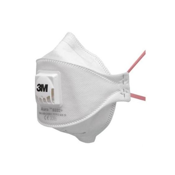 Stofmasker 3M Aura FFP3 9332 met uitademventiel