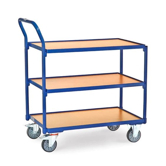 Tafelwagen Staal 300 kg 1000x600 mm 3 Etages